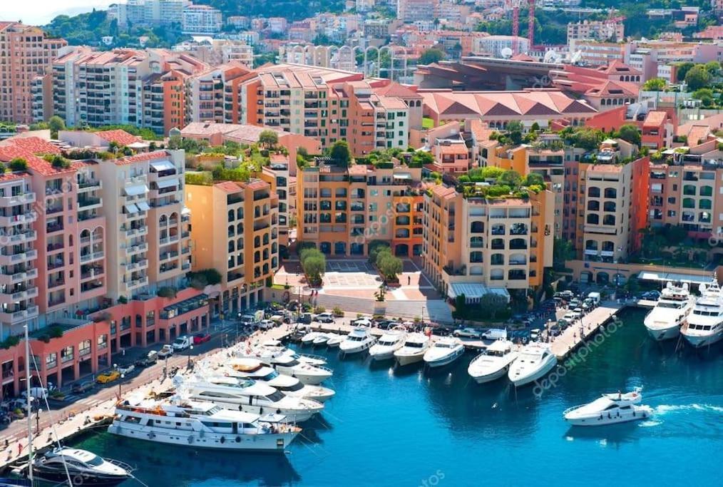 Studio Neuf - Portes De Monaco - Confort - Wifi - Clim Экстерьер фото
